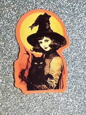 10/$10 Vintage HALLOWEEN WATERPOOF Sticker